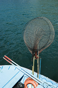 传统渔捞捕捞方式详情背景图片