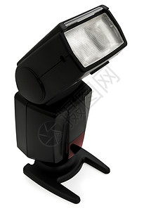 闪光灯工具配饰技术相机闪光电子塑料手电筒黑色照明背景图片