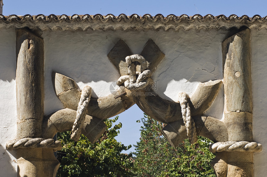 Knots 的门编号雕塑房子公爵纪念碑大理石图片