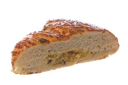 葡萄干和奶酪面包包子食物午餐宏观烘烤棕色小麦早餐小吃糕点背景图片
