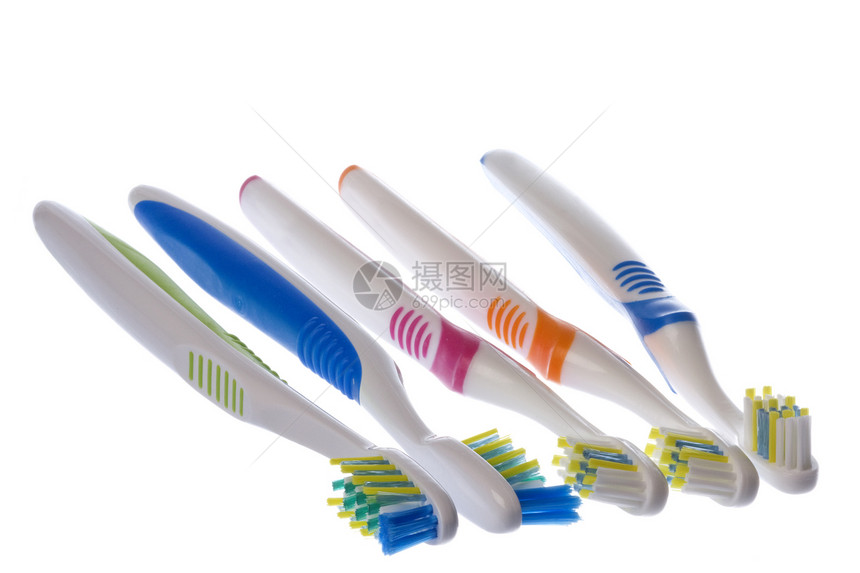 与世隔的画笔打扫预防卫生牙科塑料浴室口服家庭医疗图片