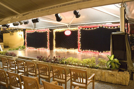 夜空时空阶段娱乐音乐会戏剧座位窗帘剧院甲板椅子推介会背景图片