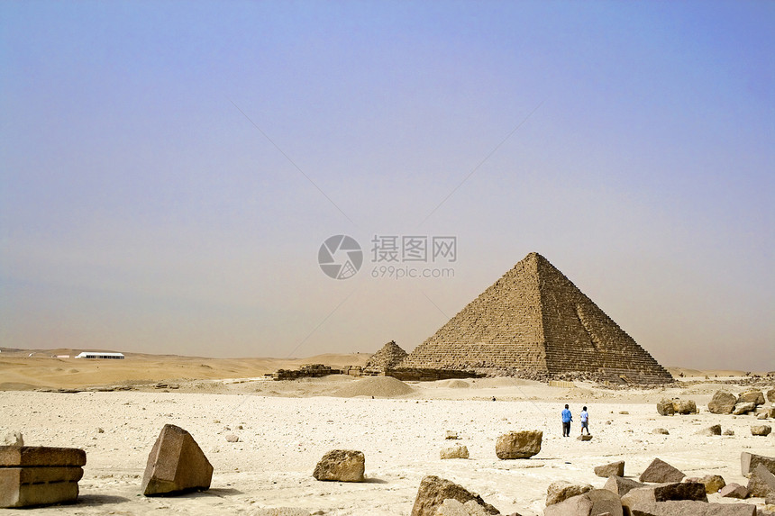 埃及伟大的金字塔传说神话人面沙漠考古学建筑学法老地标纪念碑岩石图片