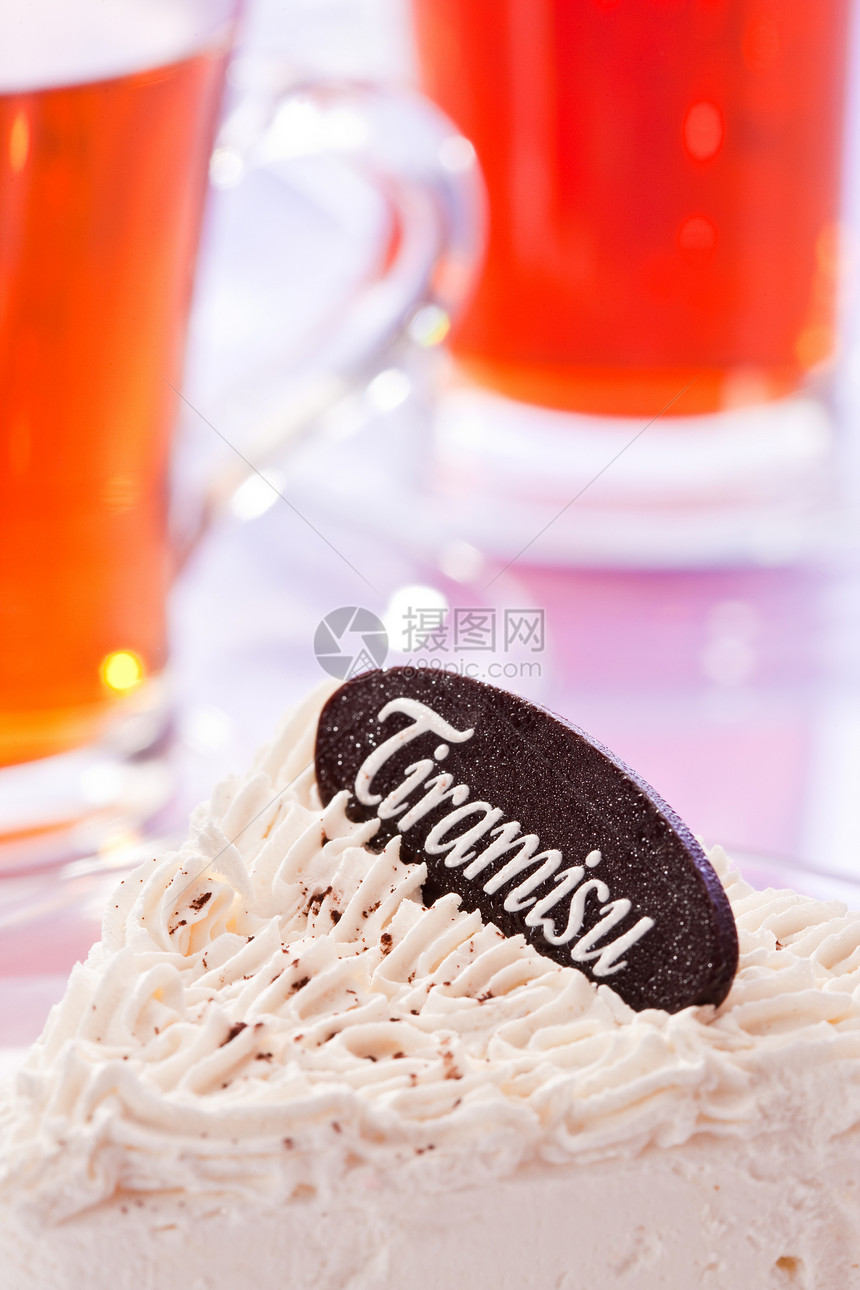 提拉米苏语Name甜点巧克力糕点食物奶油图片