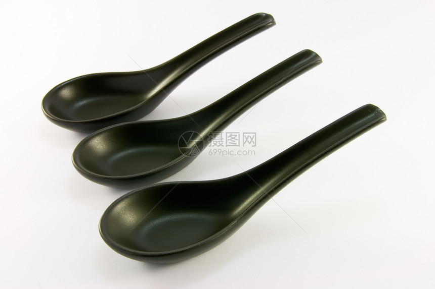 三个中国勺子图片