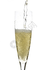 香槟玻璃庆祝会泡沫酒精长笛静脉气泡饮料庆典干杯生日杯子背景