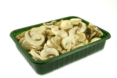 切成绿包的粉红玉米蘑菇包装套管厨房棕色褐色饮食蔬菜食物白色品味背景图片