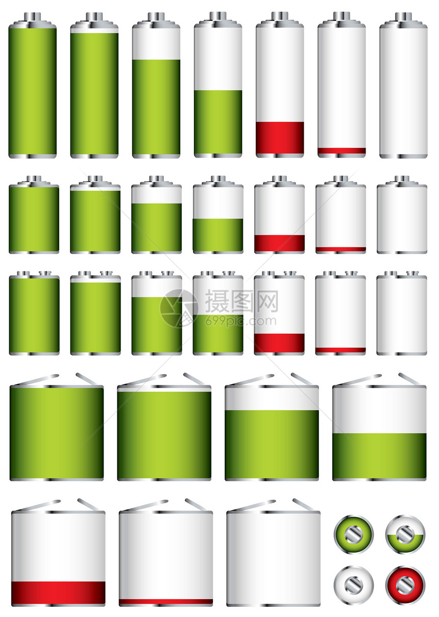 电池蓄电池收藏大小图片
