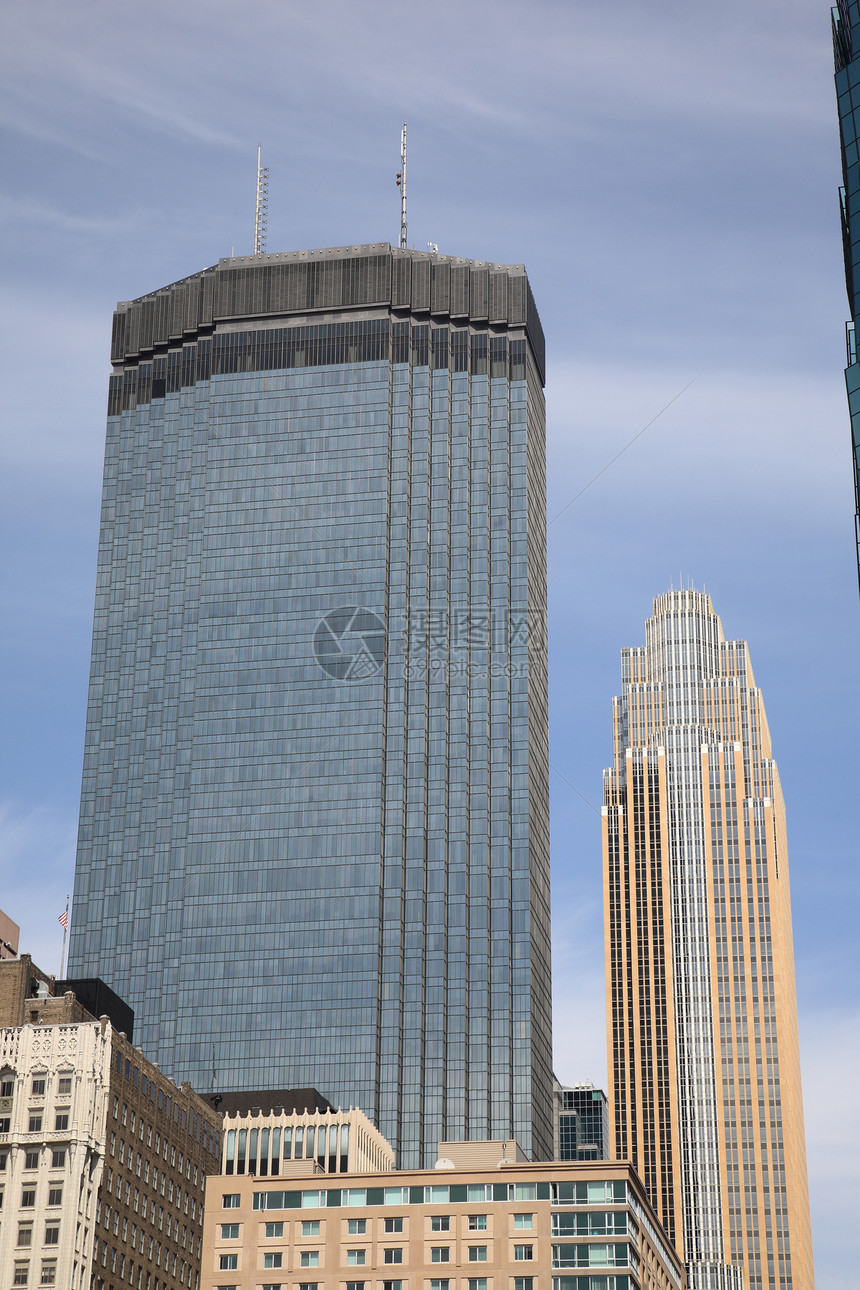 明尼阿波利斯天线蓝色地标建筑学建筑物天空办公室天际市中心摩天大楼旅行图片