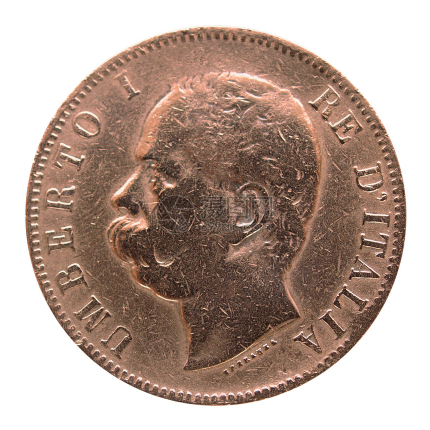 意大利硬币现金里拉图片