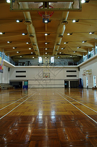 篮球门素材篮球法庭玻璃体育场天花板硬木运动娱乐房间地面礼堂对抗背景