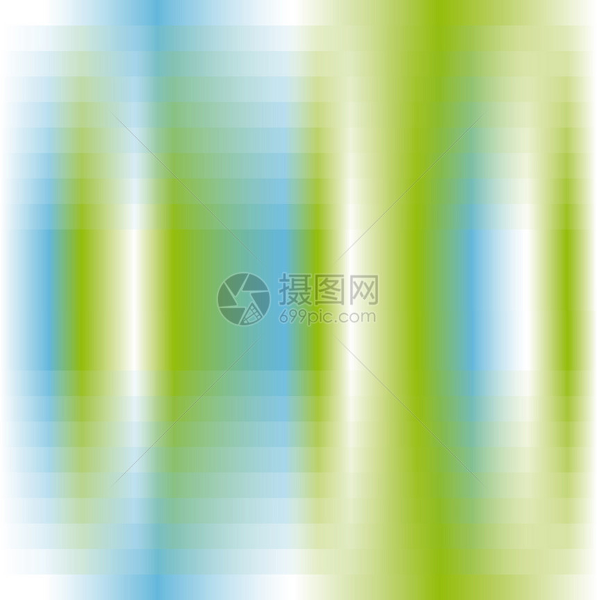 抽象背景艺术蓝色正方形白色坡度绿色条纹图片