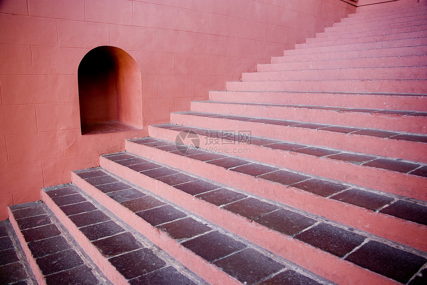 楼梯历史建筑建筑学石头棕色历史性城市红色地面脚步图片