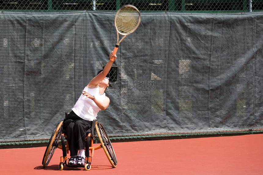 残疾人妇女轮式网球主席女性车轮火柴国际椅子竞争训练优胜者障碍狂欢节图片