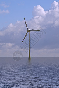 风风发电机力量环境活力天空旋转海洋受保护背景图片