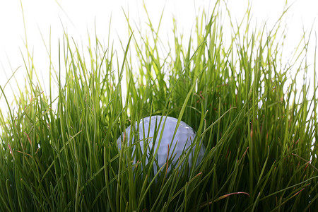 球打高尔夫球夫球游戏绿色运动白色草地配饰背景图片