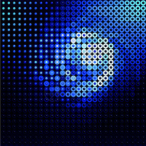 蓝转漩涡插图白色蓝色螺旋斑点背景图片