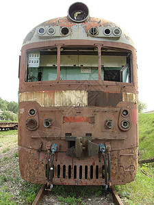 旧列车案例火车机车柴油机背景图片