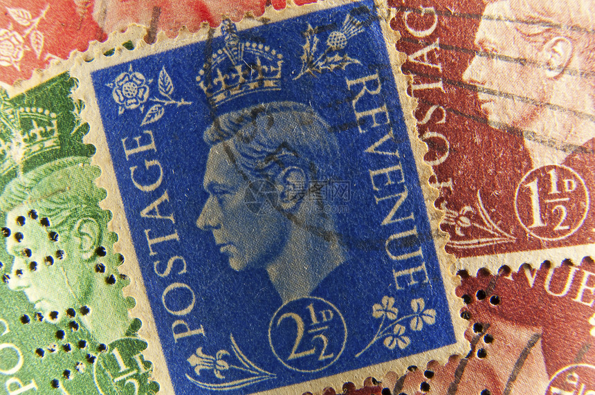 乔治王年金邮票图片