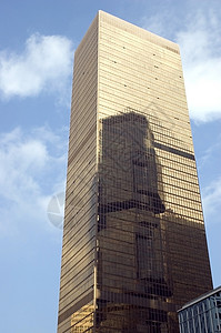 香港现代摩天大楼建筑城市办公室中心景观建筑学背景图片