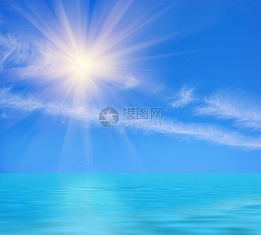海洋日光日图片