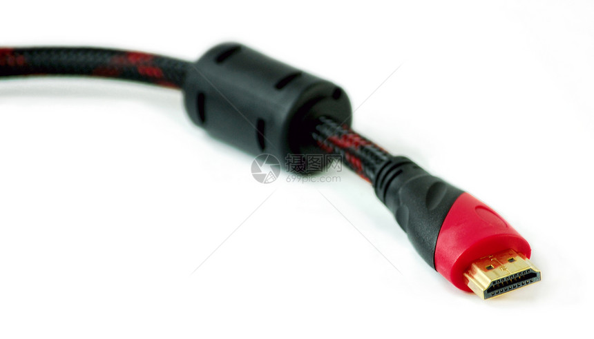 HDMI 带发酵核心分离的电缆图片