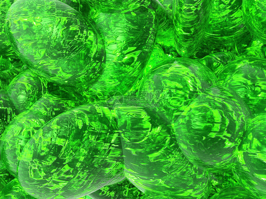 绿色液体图片