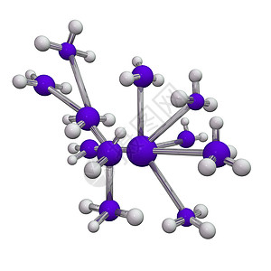 3D 分子绿色生物学科学物理化学细胞蓝色网络红色背景图片