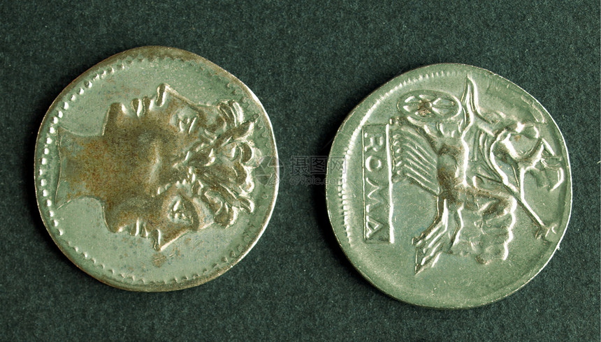 罗马硬币现金黑色图片