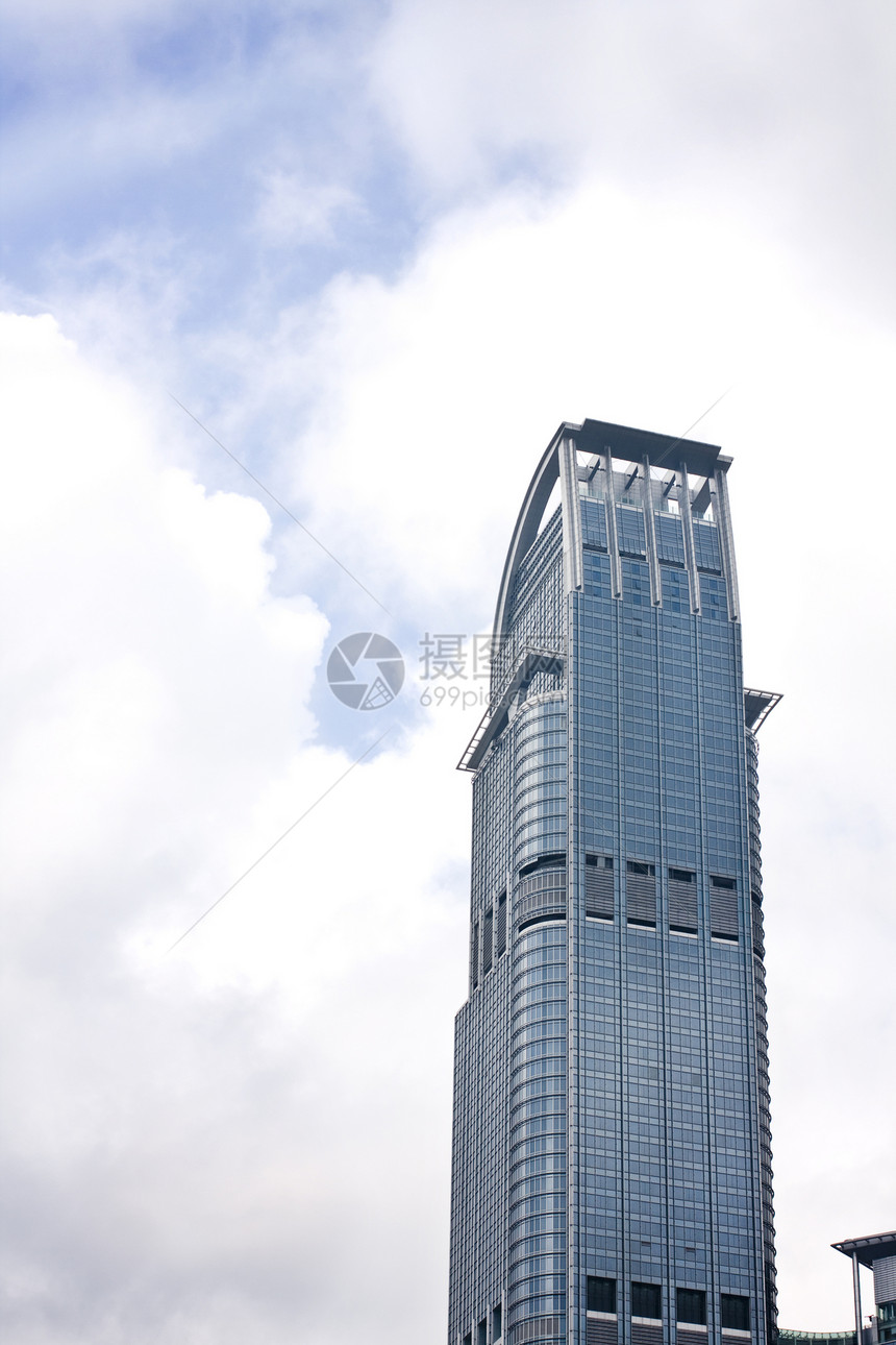 香港的现代建筑建筑学玻璃办公室景观摩天大楼地标城市图片