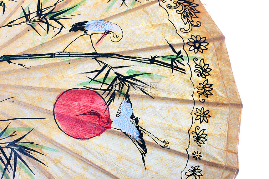 伞状文化竹子辐条隐藏图片