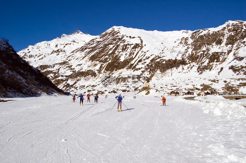 跨国滑雪公园图片