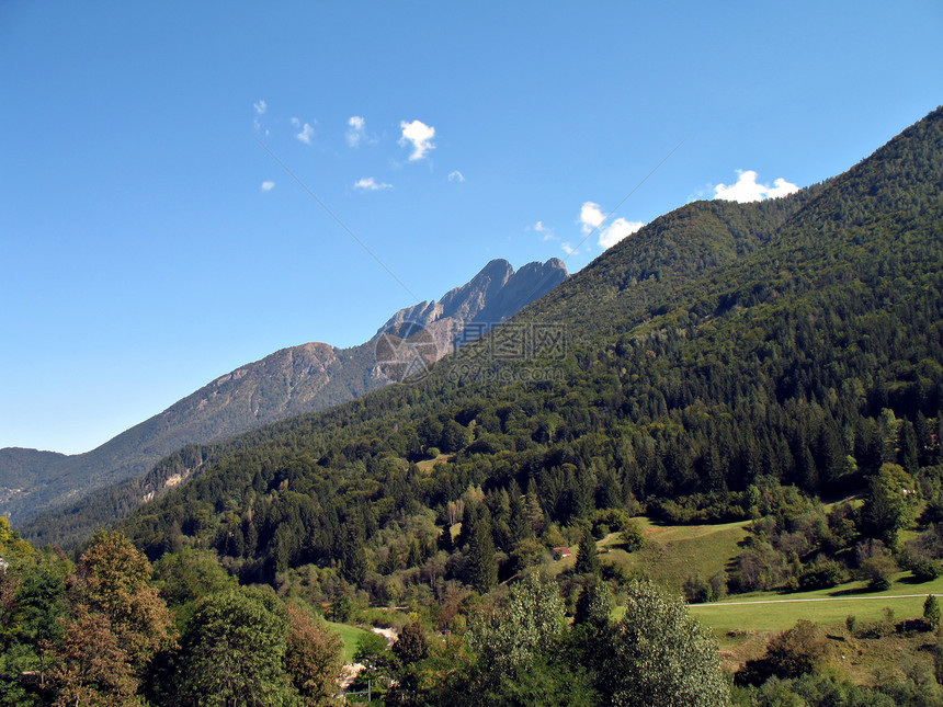 Vigezzo山谷山区地貌图片