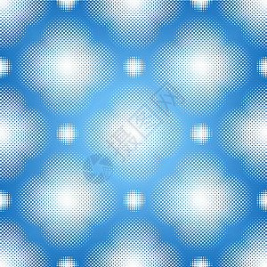 无缝瓷砖设计插图艺术蓝色正方形元素墙纸背景图片