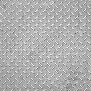 钻石钢工业材料建筑学金属盘子床单灰色背景图片