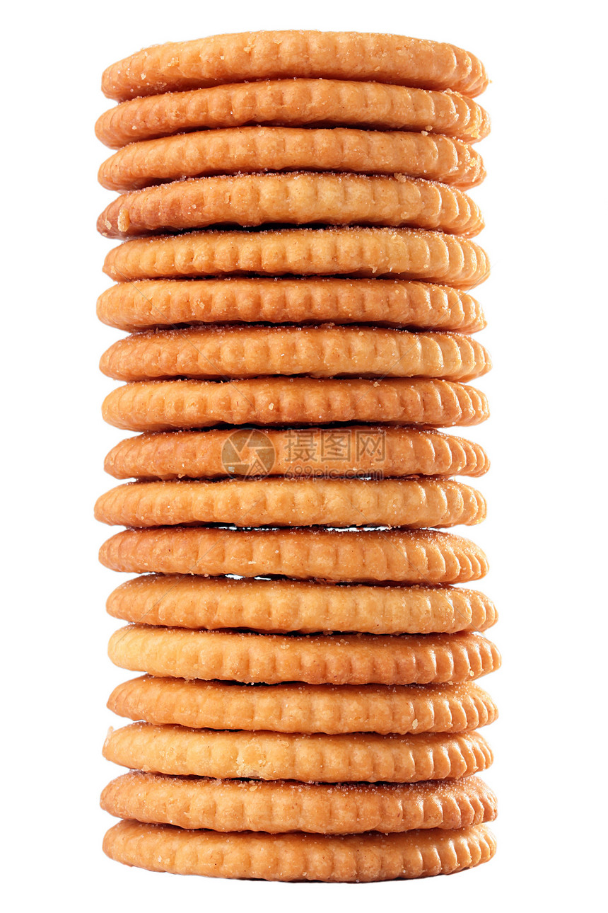 咸饼干营养美食甜点小吃食物饥饿圆形面包图片