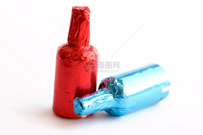 色彩多彩的巧克力瓶甜点糕点美食食物可可紫色小吃牛奶蓝色展示图片