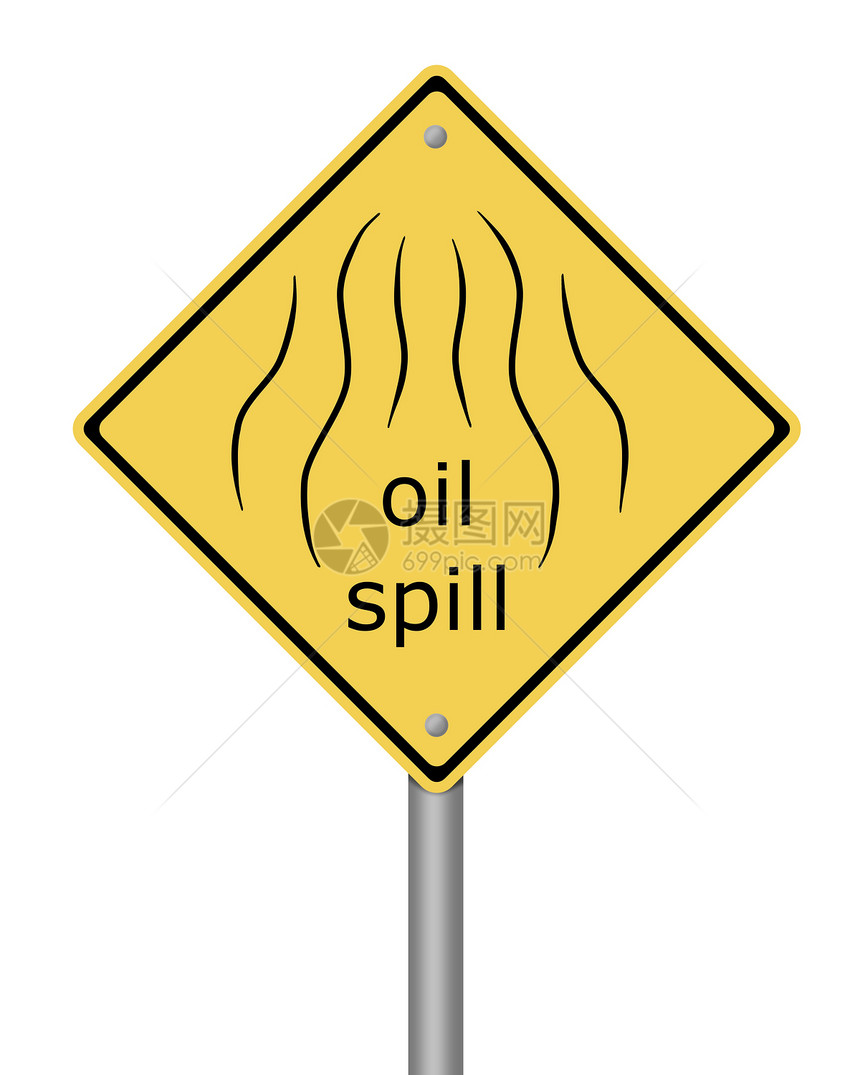警告信号石油Spil图片