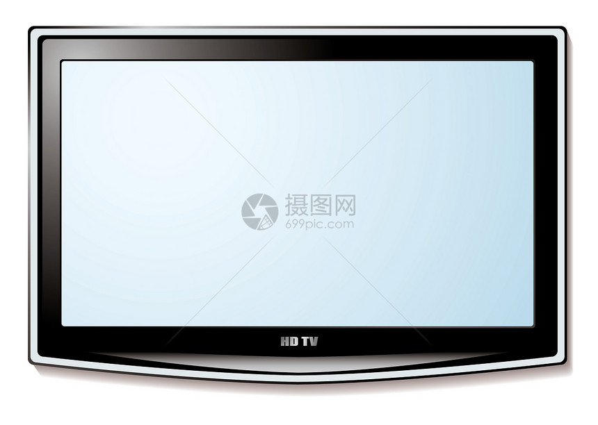 LCD tv 白色屏幕图片