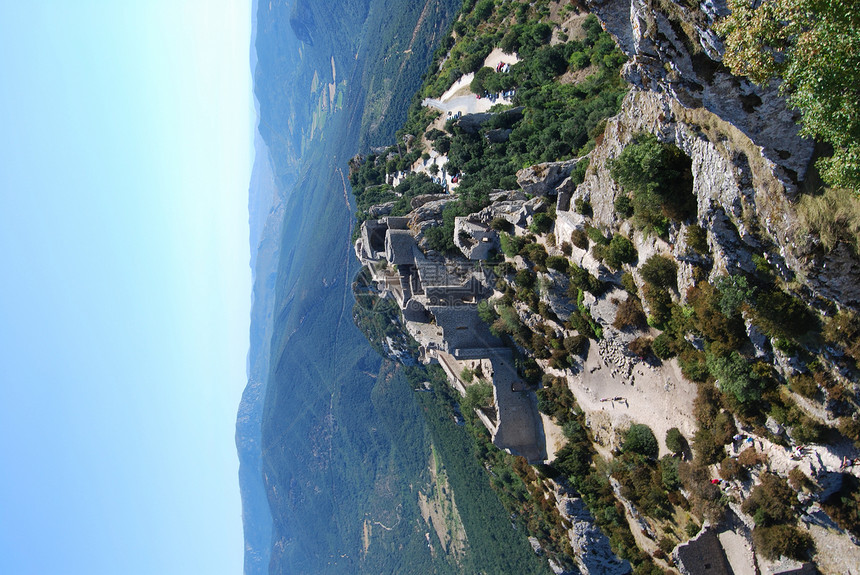 佩勒珀托斯城堡建筑地标旅游晴天建筑学历史太阳废墟杰作景点图片