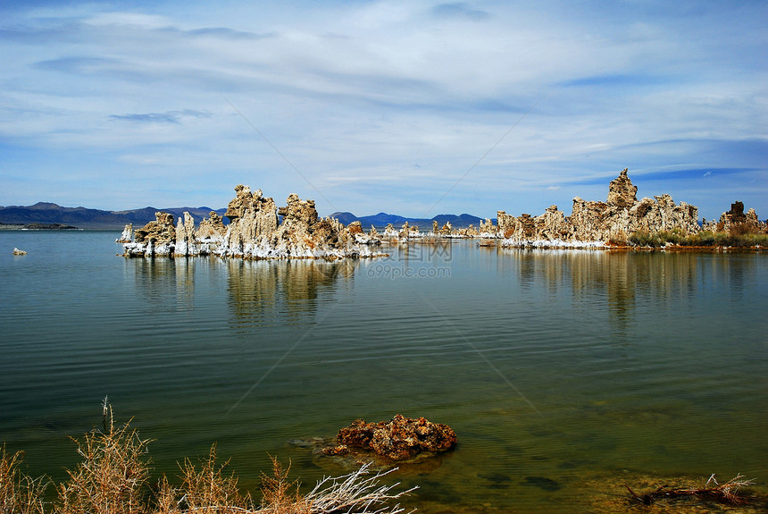 莫诺湖图法斯地质学地形旅游碳酸钙碳酸盐环境编队蓝色风景天空图片