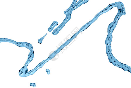 流动水元素饮料口渴气泡液体蓝色饮食海浪设计背景图片