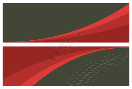 抽象横幅 标题网络插图公司标签网站卡片红色商业灰色绘画背景图片