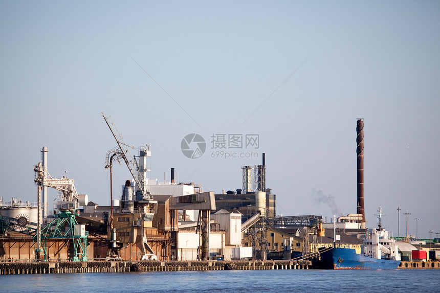 工业航运码头血管仓库港口商品进口商业工厂海洋起重机货运图片