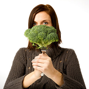 花椰菜纪律蔬菜饮食食物背景图片