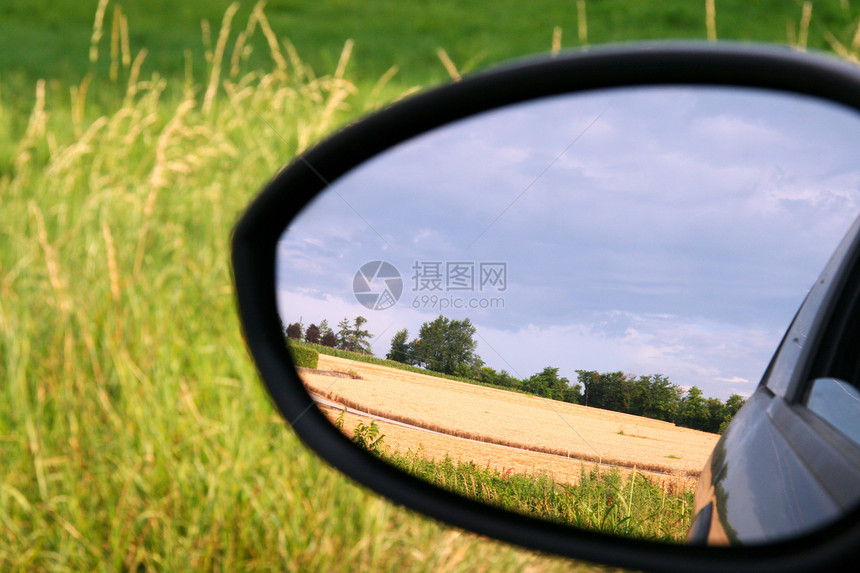 Rearview 美术场地小麦乡村旅游食物旅行运输运动农业图片