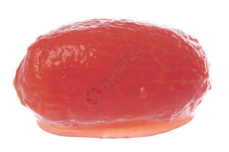 孤立的卡罐番茄红色罐头装罐产品罐装蔬菜宏观背景图片