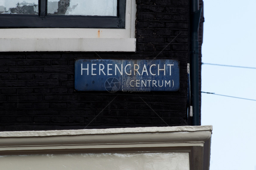 荷兰阿姆斯特丹建筑历史晴天窗户街道继承权建筑学游客遗产生活图片