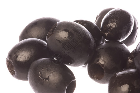 孤立的橄榄水果生产食物宏观农业背景图片