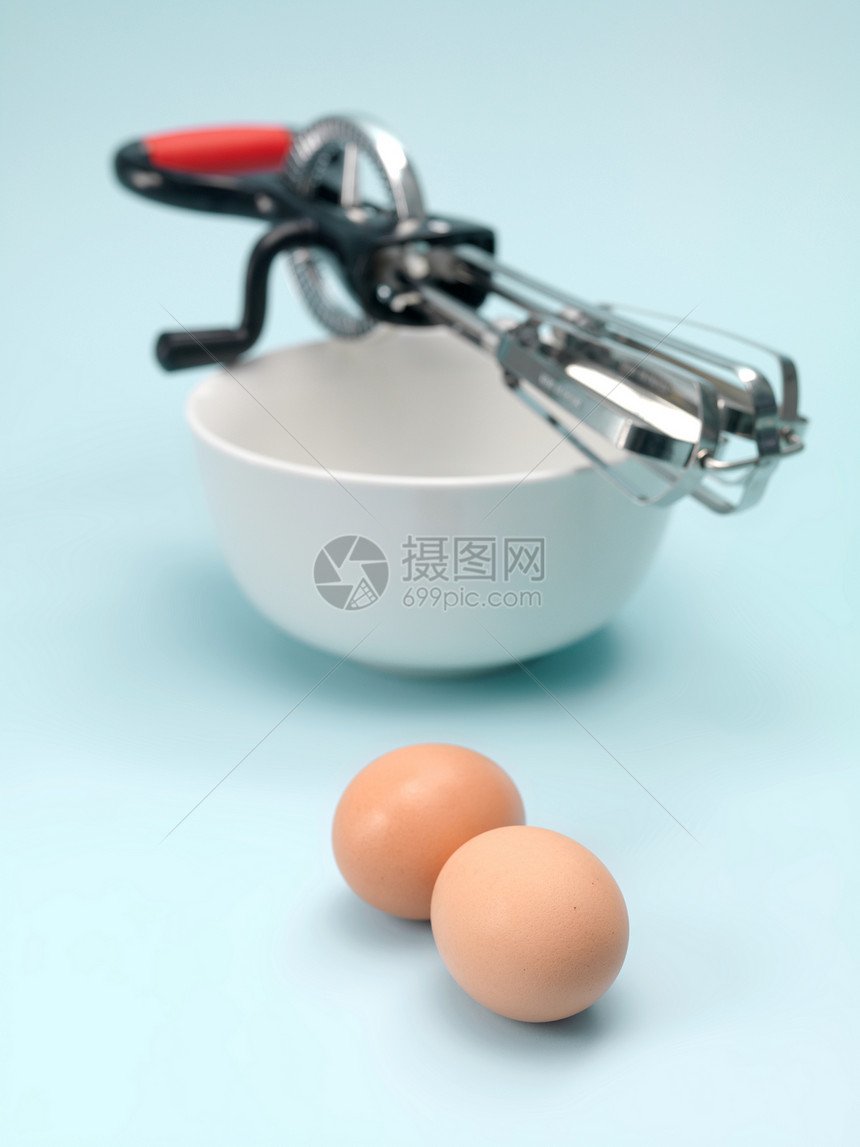鸡蛋打鸟蛋者家庭炊具用具工具烘烤红色厨房烹饪合金工作室图片